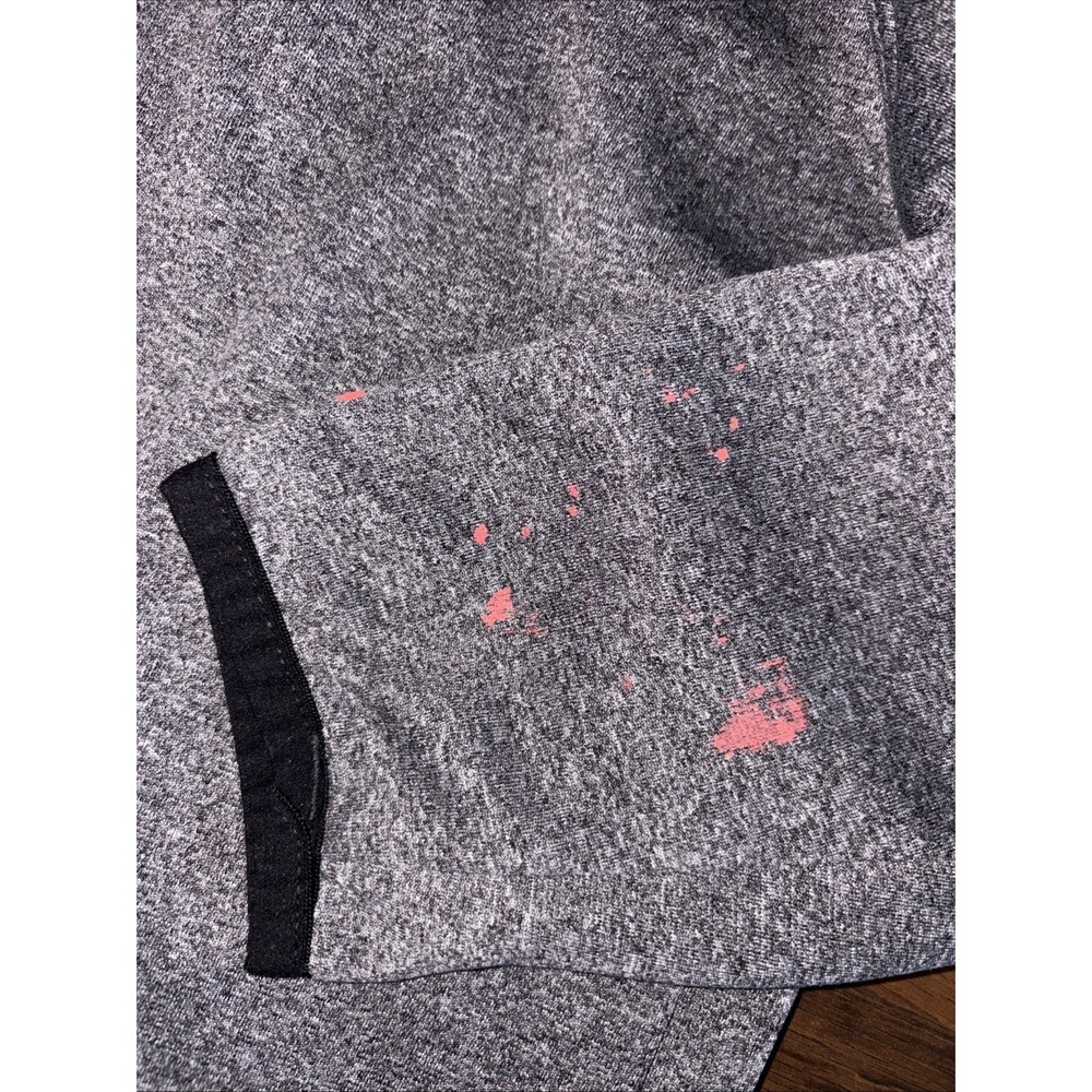Boys The North‎ Face Size M (10/12) Gray And Black 1/4 Zip Pullover Fleece - Picture 3 of 6